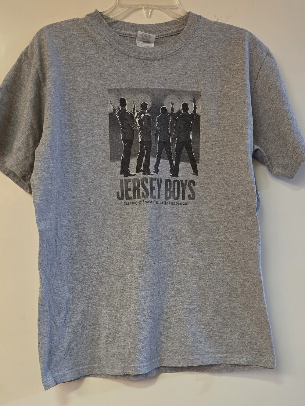 Gildan Gray Jersey Boys Graphic Tee